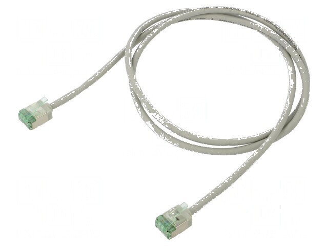 Cabluri de rețea U/FTP Cat 8.1 1m 32AWG LSZH gri