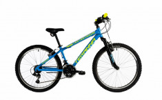 Bicicleta Copii Dhs 2423 Albastru 24 inch foto