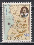 Angola 1967 - A 350-a aniversare a orașului Benguela (Pe verso e vopseaua străpunsă), MNH, Nestampilat