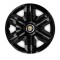 Set 4 capace roti Hubcaps fast black R16 pentru gama auto Alfa Romeo