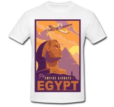 Tricou &amp;quot; Empire Airways, Egypt &amp;quot; foto