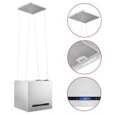 Hota suspendata insula LCD senzor tactil 37 cm otel inoxidabil