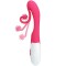Vibrator Rabbit Snail Tatianna, 30 Moduri Vibratii, Silicon, Roz, 20 cm