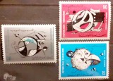 Cumpara ieftin Tunisia 1971 sateliti , telecomunicati, cosmos, 3v. mnh