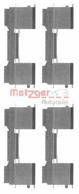 Set accesorii, placute frana FIAT DUCATO bus (250, 290) (2006 - 2016) METZGER 109-1729