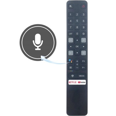 Telecomanda cu IR+Bluetooth pentru LCD/LED TCL, THOMSON cu IR Netflix si Youtube foto