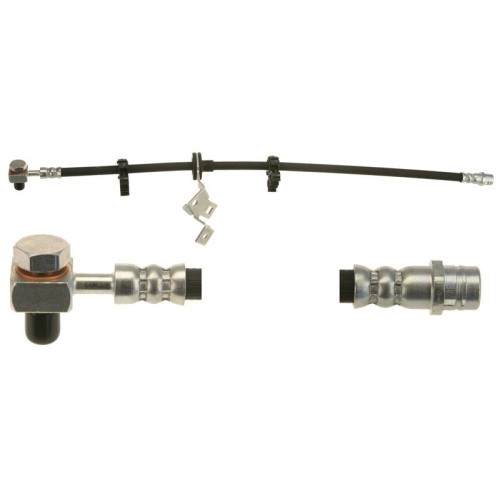 Furtun frana fata TRW, Mercedes Clasa M (W163), 02.1998-07.2005, partea stanga, Fata; puntea fata; stanga; Tip frina : frane disc; Sistem de franare