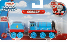 THOMAS LOCOMOTIVA CU VAGON PUSH ALONG GORDON foto