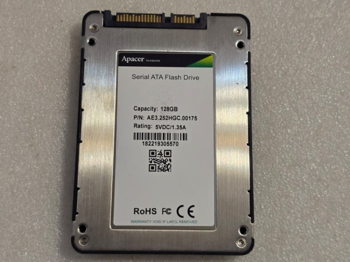 Solid-State Drive (SSD) Apacer 128GB SATA III 2.5&#039;&#039; - teste reale
