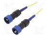 Conector fibra optica, {{Subtip conector}}, 1 pini, BULGIN - PXF4054AAB