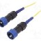 Conector fibra optica, {{Subtip conector}}, 1 pini, BULGIN - PXF4054AAB