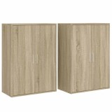 Cumpara ieftin Dulapuri, 2 buc., stejar sonoma, 60x31x84 cm, lemn prelucrat