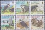 Timbre cu șoimi din Alderney, Nestampilat