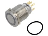 Comutator Anti-Vandalism ONPOW 2 Poziții SPDT 3A/220VAC IP65 GQ22-L-11ZE/J/Y/24V/S