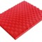 Insonorizant auto Premium STP Biplast RED 15mm, 1000X750mm, foaie