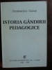 Istoria gandirii pedagogice Constantin Cucos