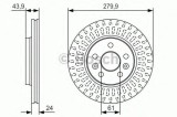 Disc frana MERCEDES CITAN Tila-Auto (415) (2012 - 2016) BOSCH 0 986 479 S66