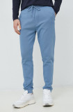 BOSS pantaloni de trening din bumbac CASUAL bărbați, uni 50468448, Boss Orange