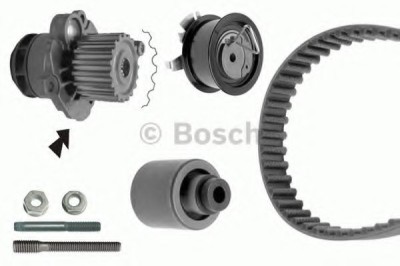 Set pompa apa + curea dintata VW MULTIVAN V (7HM, 7HN, 7HF, 7EF, 7EM, 7EN) (2003 - 2015) BOSCH 1 987 948 526 foto