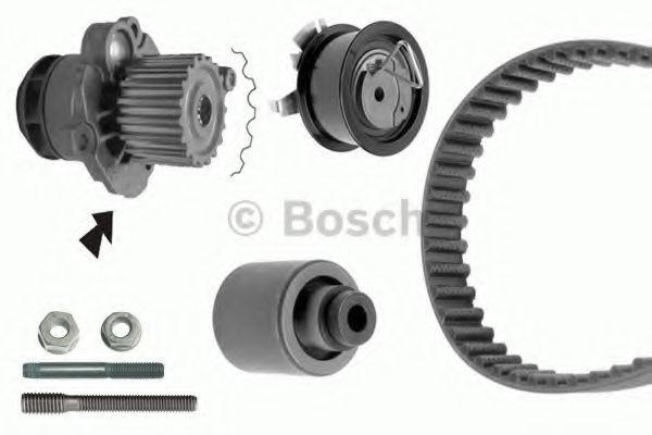 Set pompa apa + curea dintata VW MULTIVAN V (7HM, 7HN, 7HF, 7EF, 7EM, 7EN) (2003 - 2015) BOSCH 1 987 948 526