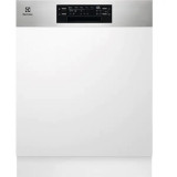 Masina de spalat vase semi-incorporabila ELECTROLUX EEM48200IX, AirDry, 14 seturi, 8 programe, 60 cm, Clasa E, inox