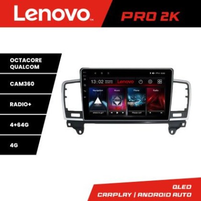 Navigatie Mercedes ML W166 NTG4.5 Lenovo Kit-W166 8 core QLED 2K 4+64 360 Android Waze USB Navigatie Internet Youtube Radio CarStore Technology foto