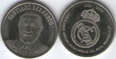 Jeton 2000 - Santiago Bernab&amp;eacute;u, Real Madrid foto