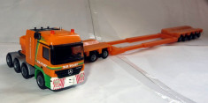 Herpa MAN Actros Titan heavy duty goldhofer spedition V.D. Vlist 1:87 foto