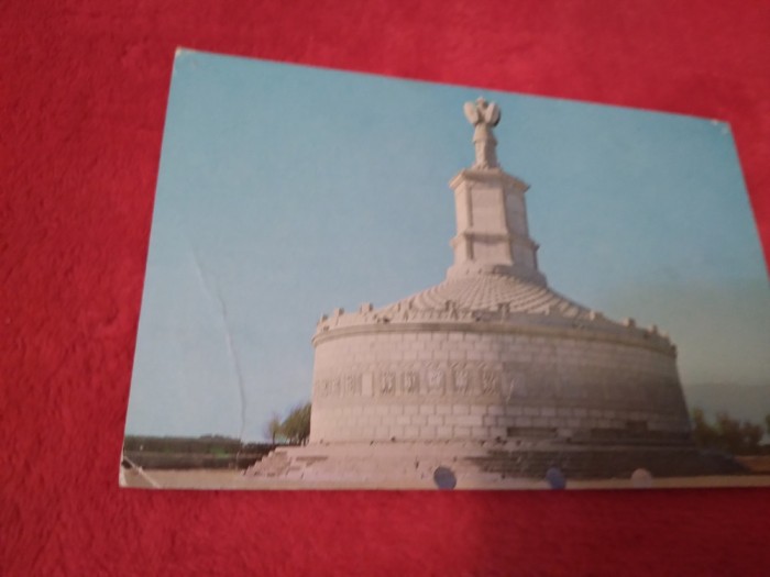 CARTE POSTALA -ADAMCLISI-MONUMENTUL TRIUMFAL NECIRCULATA
