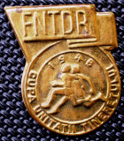 I.450 INSIGNA STICKPIN ROMANIA SPORT FNTDR CUPA UNITATII TINERETULUI 1948, Romania 1900 - 1950