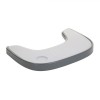 Tavita Scaun Masa Childhome Evolu + Protectie Silicon Antracit, Reglabila, Compatibila Evolu 2/One.80