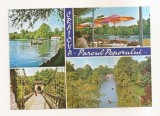 RF209 - Carte Postala - Craiova. Parcul Poporului, circulata 1988