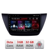 Navigatie Mitubishi Lancer 2001-2007 D-LANCER07 Octa Core cu Android Radio Bluetooth Internet GPS WIFI DSP 3+32 LENOVO LITE CarStore Technology