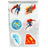 Set 6 gume sters Superman