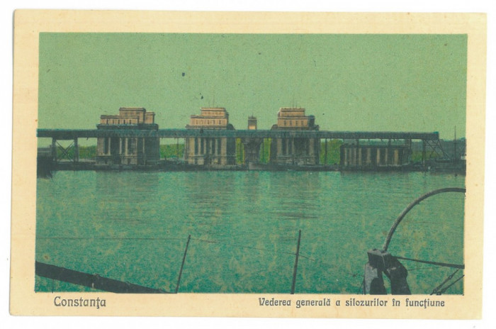 5012 - CONSTANTA, Silozurile, Romania - old postcard - unused