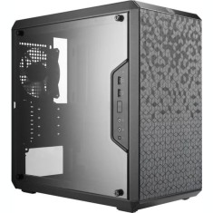 CARCASA Cooler Master Mini Tower mATX &amp;amp;quot;MasterBox Q300L&amp;amp;quot; fara sursa plexiglas transparent 1 x fan USB 3.0 x 2 Jack 3.5mm x 2 mesh &amp;amp;quot;MCB-Q foto