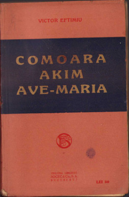 HST C1123 Comoara Akim Ave-Maria! 1923 Victor Eftimiu foto