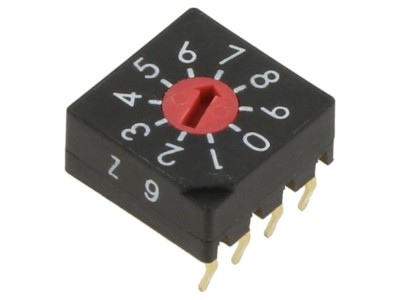 &amp;Icirc;ntrerupător codificare PCB THT 2,54mm foto