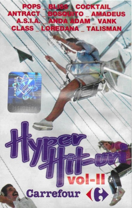 Caseta Various &lrm;&ndash; Hyper Hituri Vol-II ,originala, holograma