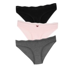 Set 3 perechi de chiloti din bumbac, pentru dama, 39750, Clasic