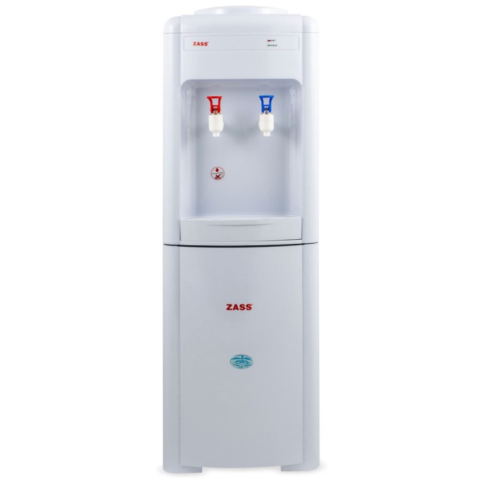 Dozator apa de podea Zass ZWD 01 C cu compresor,putere racire apa 50 W ,agent frigorific R600a ProDesign DailyAppliances