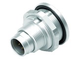 Conector M9 tată, 7 pini, IP67, aurit