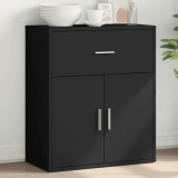 vidaXL Dulap, negru, 60x31x70 cm, lemn prelucrat