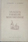 ANALIZA FORMELOR MEDICAMENTOASE - I. M. PERELMAN, 1957