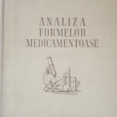 ANALIZA FORMELOR MEDICAMENTOASE - I. M. PERELMAN - ED. MEDICALA, AN 1957