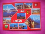 HOPCT 20150 LACUL LEMAN -STAMPILA / TIMBRU -ELVETIA -CIRCULATA