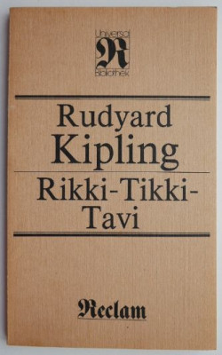 Rikki-Tikki-Tavi (editie in limba germana) &amp;ndash; Rudyard Kipling foto