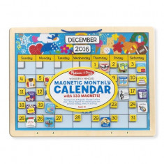 Calendar din lemn magnetic Melissa and Doug foto