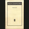 Proză, de Vasile Alecsandri