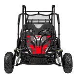 Buggy pe benzina LUCKY SEVEN, 212 cc, 38 km/h, scaun sport reglabil, sarcina maxima 180 kg, rosu